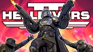I had my friends try Helldivers 2 for the first time