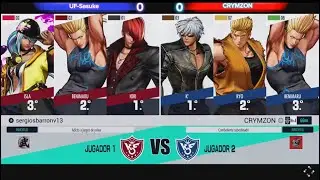 🔥KOF XV Online Match UF-Sasuke (Iori,Benimaru,Isla) VS CRYMZON (K,Ryo,Benimaru)🔥
