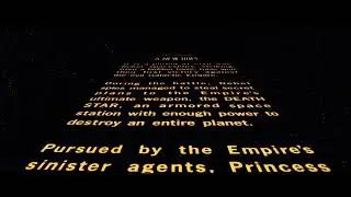 Star Wars opening crawl with Erich Wolfgang Korngold's Kings Row Main Title - Alternative Score