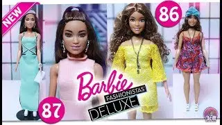NEW!! Curvy Boho & Sporty Barbie Fashionistas Fall 2017!! Unboxing & Review