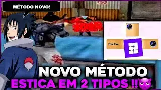 Tela Esticada Free Fire Mobile! COMO ESTICAR DE 2 TIPOS