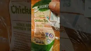 simply nature organic chicken breasts at Aldi's ..2-16-25