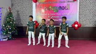 Minnaminni Pole Minnum Tharakangal, Christmas Dance By Bahrain CSI Sunday School