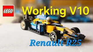 This LEGO F1 Car Has a WORKING V10 Engine