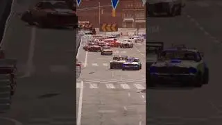 Hillstreet front stretch big one #wreckfest #wreckfestcrashes #automobile #nascar #nascarcrashes