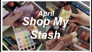 Let's Shop My Stash for APRIL! // pastels for spring, never been done before