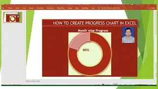 How to create Progress Chart in excel