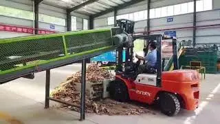 MSW furniture scrap shredding machine | sofa waste shredder | mattress waste shredder machine