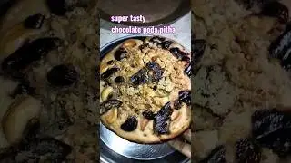 chocolate poda pitha 😱#shorts,