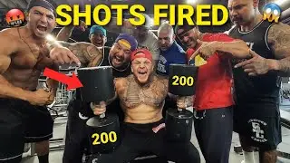 HEAVIEST DUMBBELL PRESS IN THE WORLD UNDER 200 POUNDS - STRENGTH CARTEL 