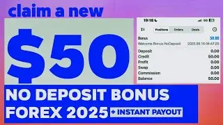 Claim a new $50 no deposit bonus forex 2026 | no deposit required + withdrawal proof💰