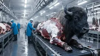 Inside the Bison-Leather Factory: How Raw Bison Hide Becomes Luxury Fashion (Full Process)