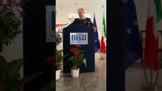 Il generale dell'arma dei Carabinieri Claudio Vincelli al Congresso Nazionale Senior Italia.