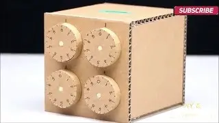 Safe Locker With 4 Digit Password Combination I DIY & Science Tech