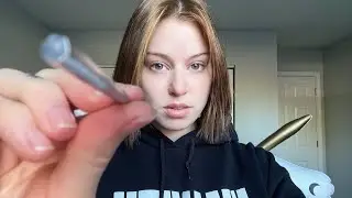 ASMR tightening your bolts and plugging you in