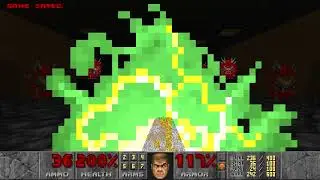 Doom 2 1994 play-through - Level 18: The Courtyard