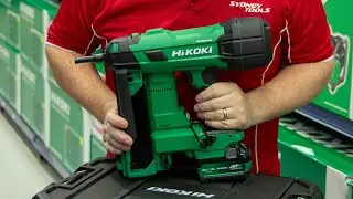 NEW Hikoki 18V Gasless Concrete Nailer - NC1840DA