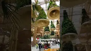 Most cleanest and sustainable airport - Kempegowda Airport 📍BLR