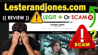 Lester and jones Clothing Review - Legit or Scam Store ?