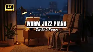 Warm Jazz Piano Embrace: Emotional Music to Soothe and Restore