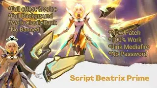 script skin beatrix prime No password || new patch 100% work || full effect & voice