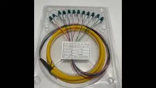 Fiber optic pigtail optical fiber pigtail SM 12-Core LC/UPC china factory manufacturer supplier