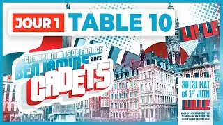 LIVE! | T10 | Jour 1 | Championnats de France Benjamins/Cadets 2025