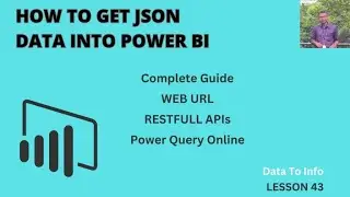 How to Get JSON Data into Power BI #powerbi #json #import #restapi #web