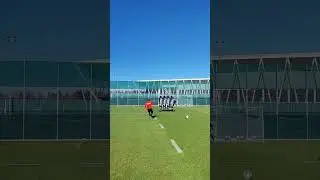 Jonathan Schmid vs. springende Freisto&szlig;mauer (jumping freekick wall)