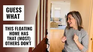 Tour this floating home for sale in Portland Oregon on the Columbia River.