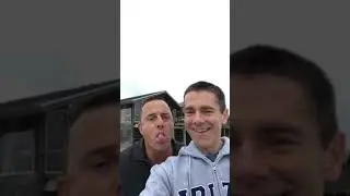 Steven and Michael Fire Island Pines during Dorian storm