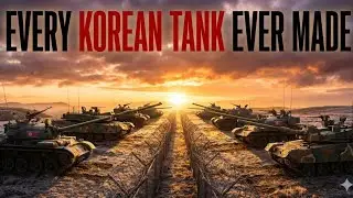 Every South & North Korean Tank Ever Made 