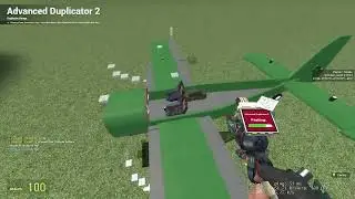 Gmod very fun acf plane fight (video of me getting shot down by aim9)