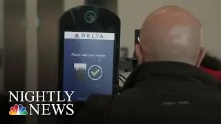 The First Inside Look At Delta&rsquo;s Biometric Screening Terminal At Atlanta Airport | NBC Nightly News