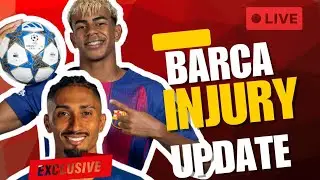 🔵🔴 FC Barcelona Injury Update | Latest Team News and Player Recovery Report (2025)