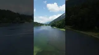 DJI Mini 3 PRO Obersee Glarus Switzerland Portrait Mode, True Vertical Video DJI ND Filters #shorts