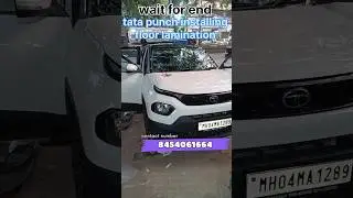 floor lamination for tata punch | Revamp Your Tata Punch Floor Lamination #shorts
