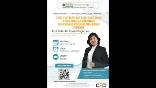CPD TRAINING (ELU): The Future of Education: Flexible Learning Pathways for Diverse Needs