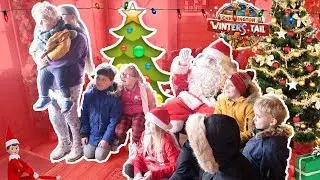 MEETING SANTA CLAUS AT CHESSINGTON WORLD OF ADVENTURES