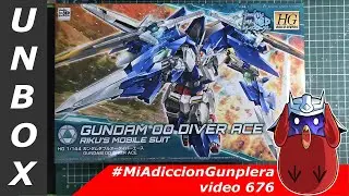 #MAG - UNBOX HG 1/144 GUNDAM 00 DIVER ACE - Gundam Build Divers - Bandai (May 2018)