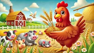 The Little Chicken & The Little Red Hen | Fun Story Poem for Kids | Best Nursery Rhyme Huzoo kids tv
