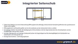 Separater Seitenschub oder integrierter Seitenschub