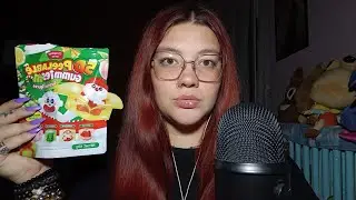 PEELABLE GUMMIES NATALIZIE (Eating Sounds, Mouth Sounds) 🎄😴💜 | ASMR ITA