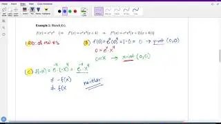 Graphing Functions/Summary of Curve Sketching(Calculus I)