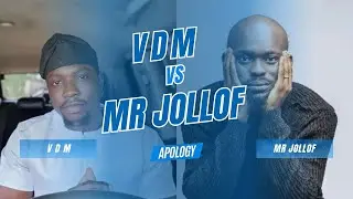 The Apology  VDM \ Mr Jollof