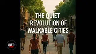 The Quiet Revolution of Walkable Cities #urbtnews