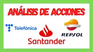 Análisis Técnico de acciones: Banco Santander Repsol y Telefónica