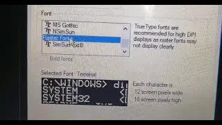 how to change font style in command prompt windows 10 !! command prompt me font kaise change kare