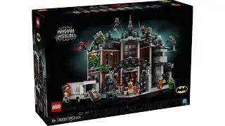 LEGO 76300 Instructions | DC | Arkham Asylum | Batman