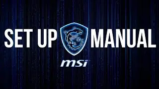 MSI Laptop SetUp Manual 2025 | Set Up Guide